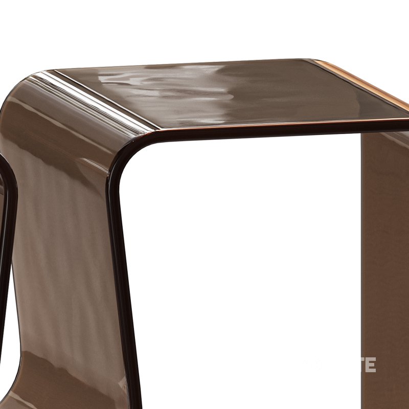 Curvy Side Table – Acrylic Image 13