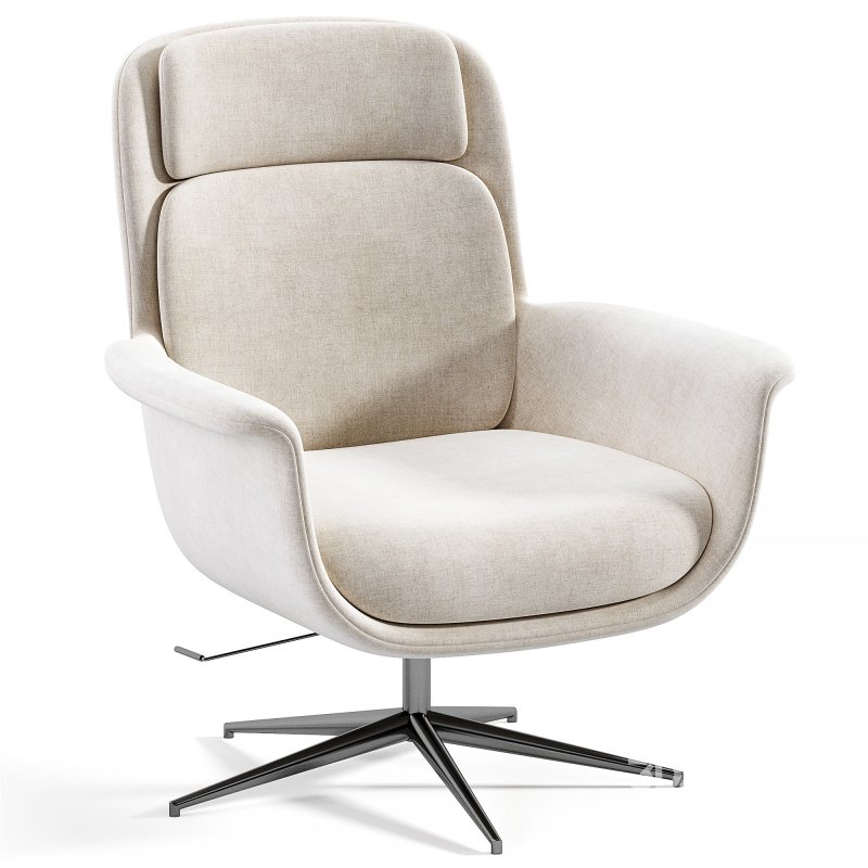Aeleby Swivel Armchair By Ikea Image 4