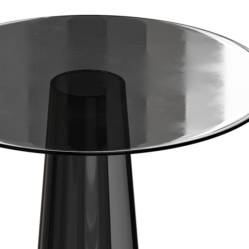 Chic Round Table – Acrylic Image 10