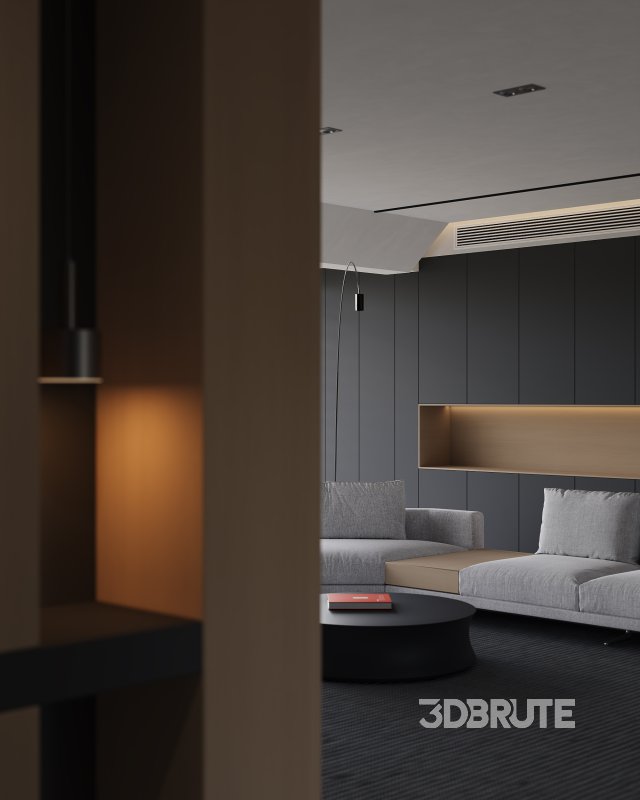 Modern living and dining room Image 6