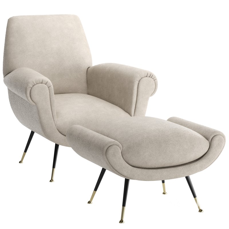 Minotti Albert & Ile Amchair Image 4