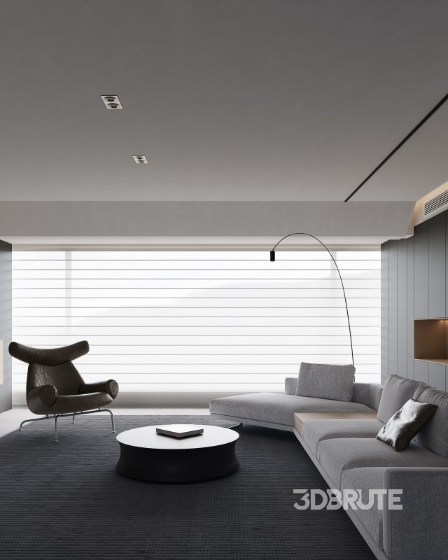 Modern living and dining room Image 10
