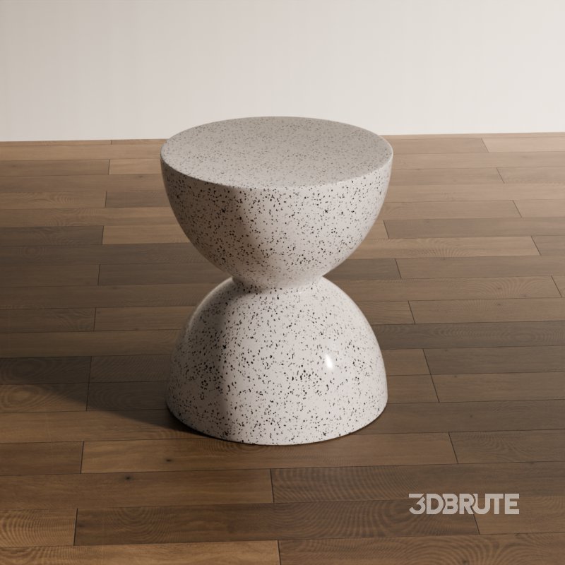 Modern Hourglass Stool Image 5