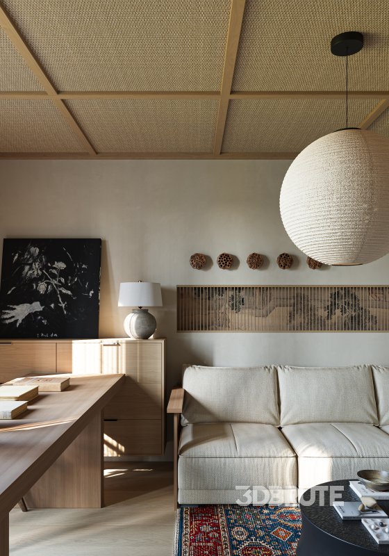 Wabi Sabi living room Image 4