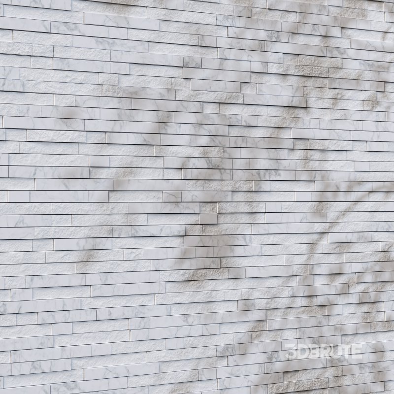 White Marble Tile 01 (seamless) Image 2