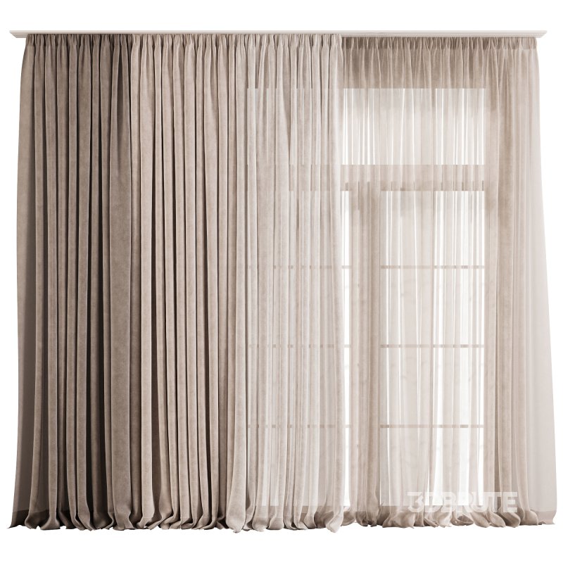 Layered Curtain Set for Large Windows 78 Image 2