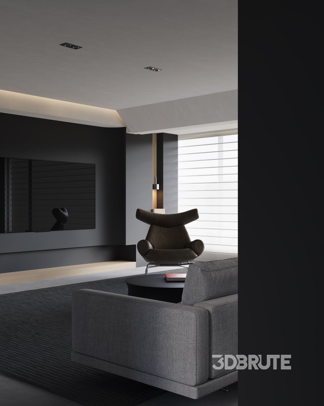 Modern living and dining room Image 9