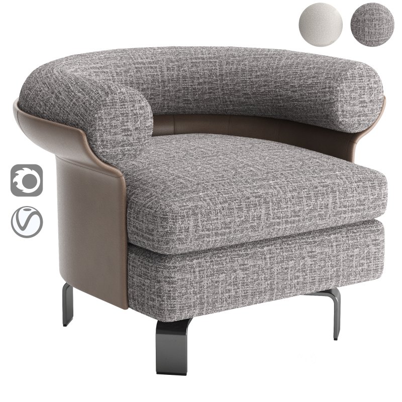 Minotti Mattia Amchair v1 Image 1