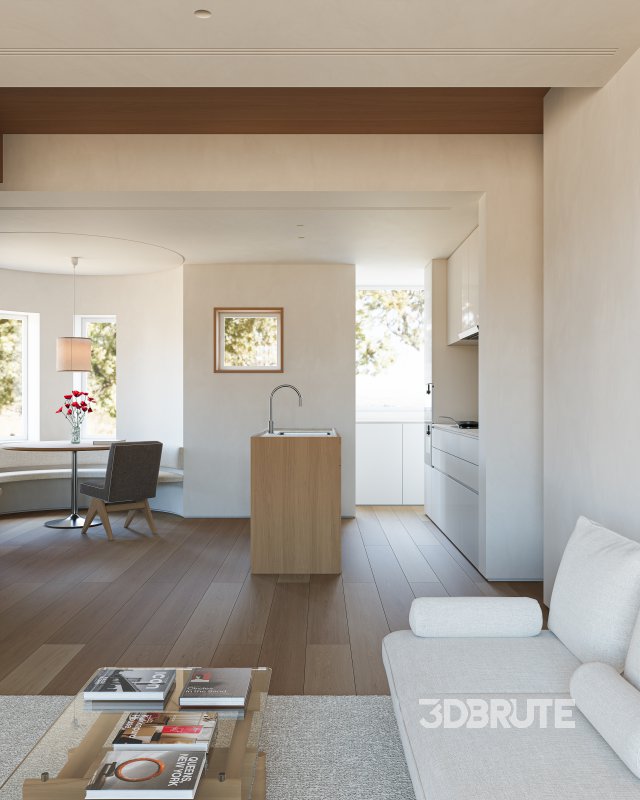 Modern living and dining room Image 5