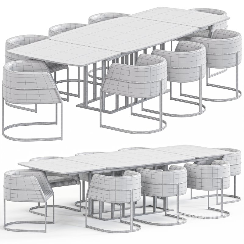 Nembus Table Meridiana Chair By Amgrades Image 7