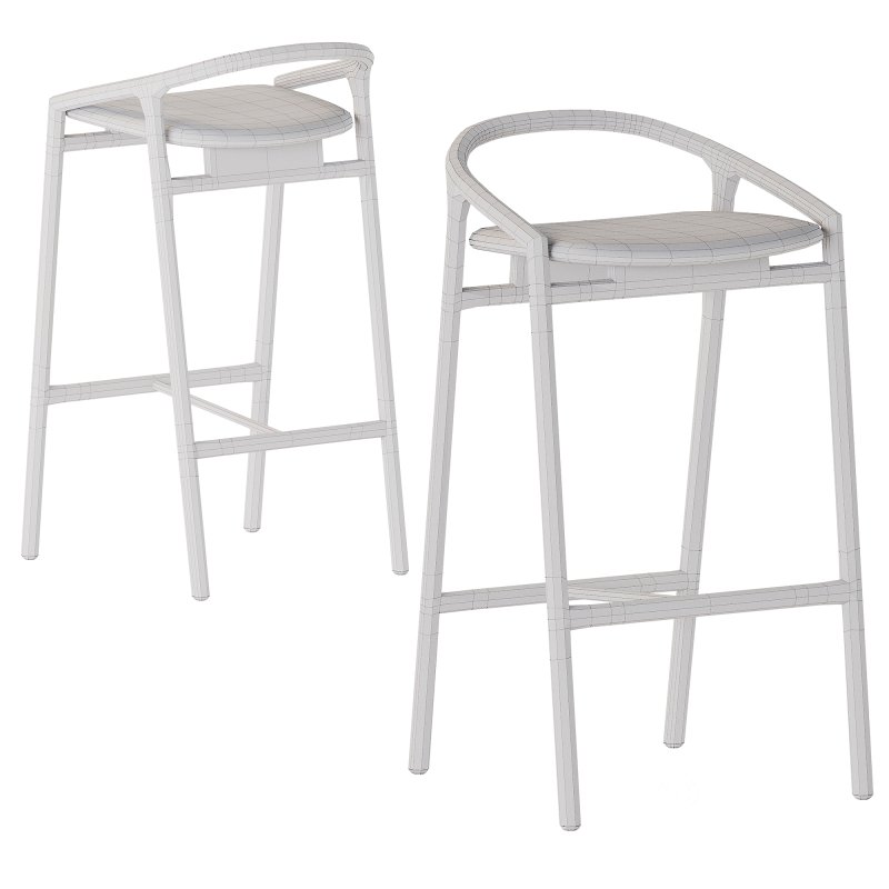 Brioni bar stool by Woak Image 2