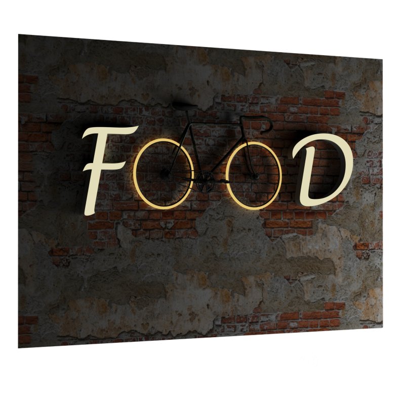 Wall Café Decor 02 Image 2