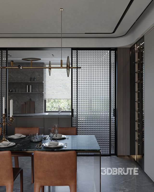 Modern living and dining room Image 9