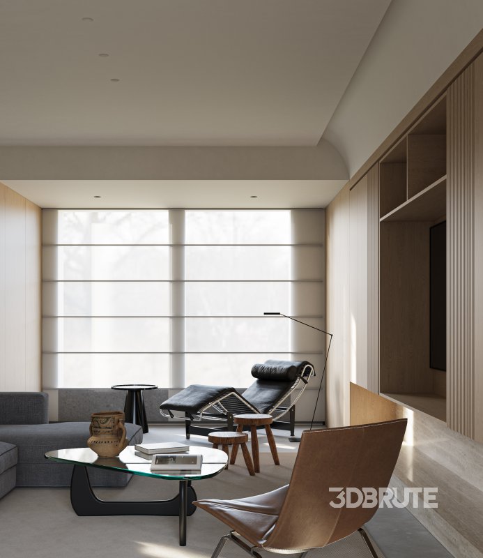 Modern living and dining room Image 3