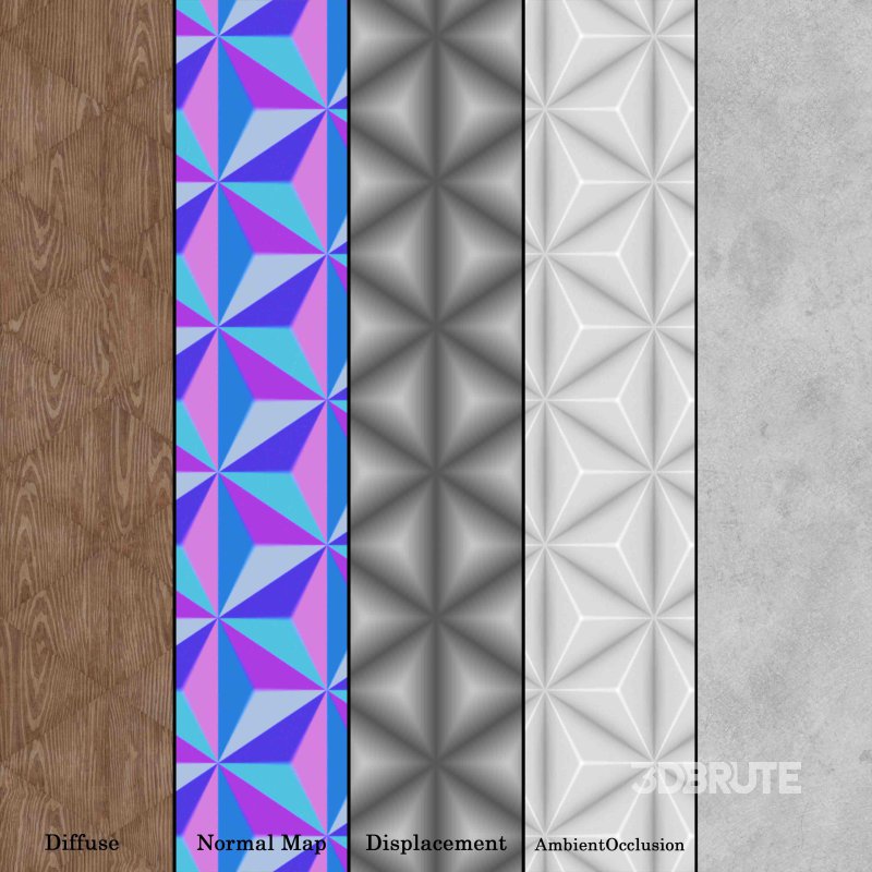 Art Wood 13 (Curve Wood-Seamless) Image 6