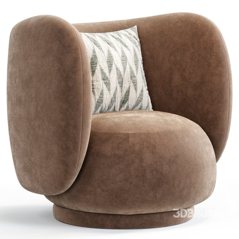 Rico Lounge Armchair By Nest Image 5