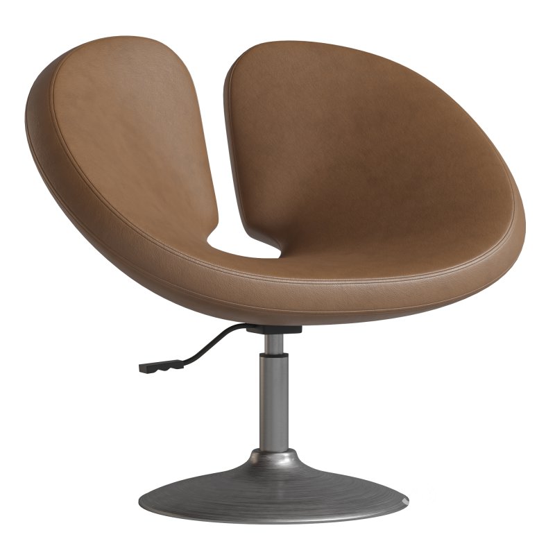 Perch Faux Leather Height Adjustable Chair Image 4