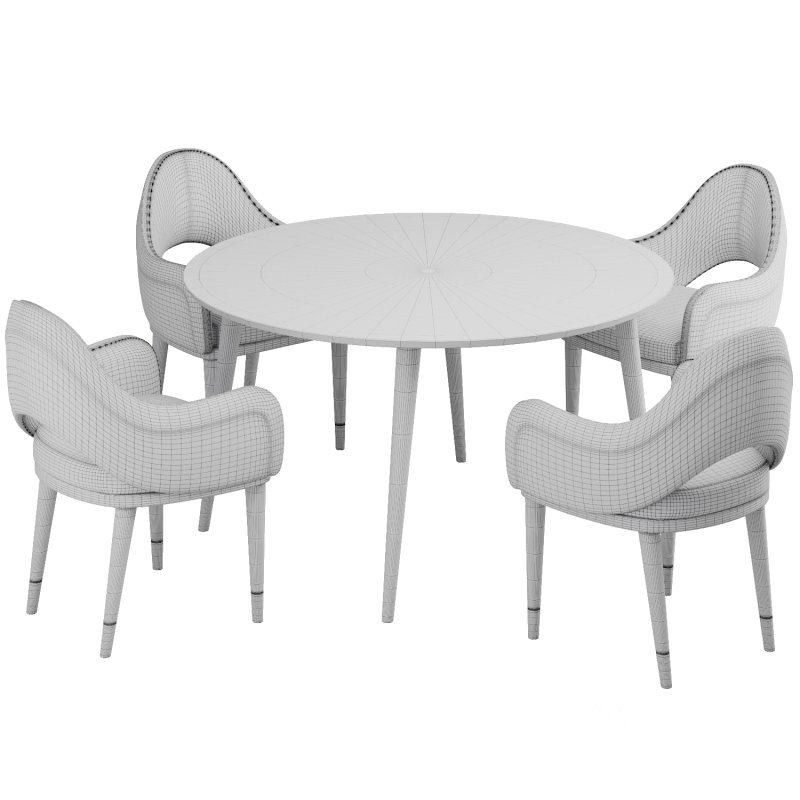 Dinning chair and table261 Image 5