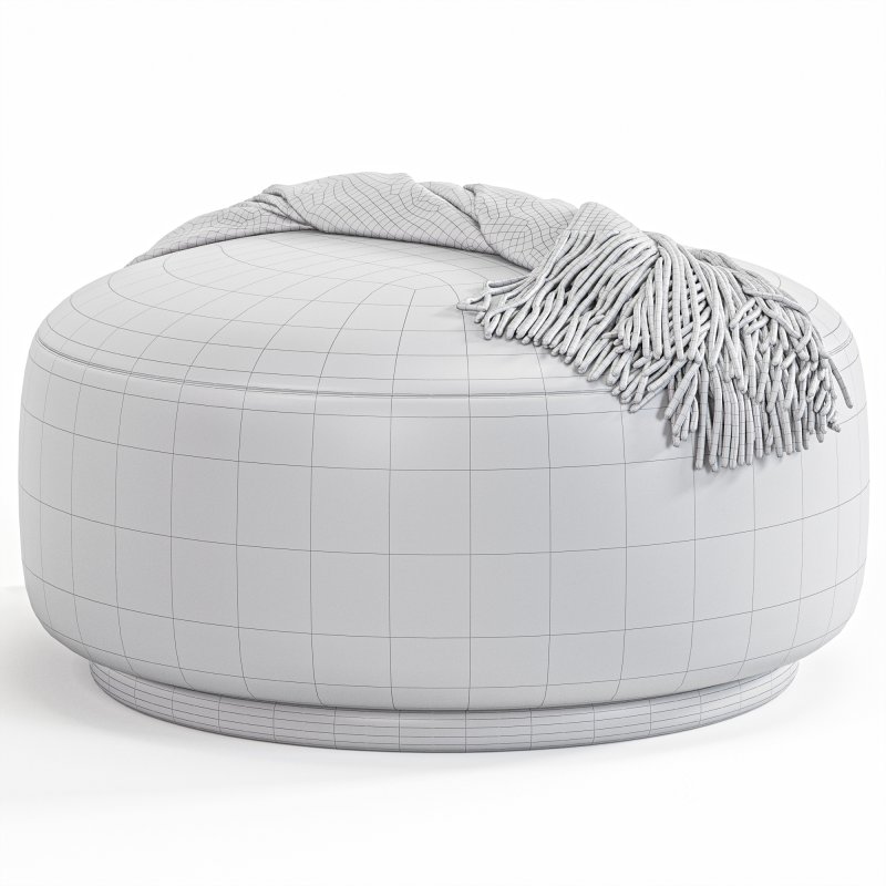 K Waiting Ottoman Chenille By Spacefurniture Image 7