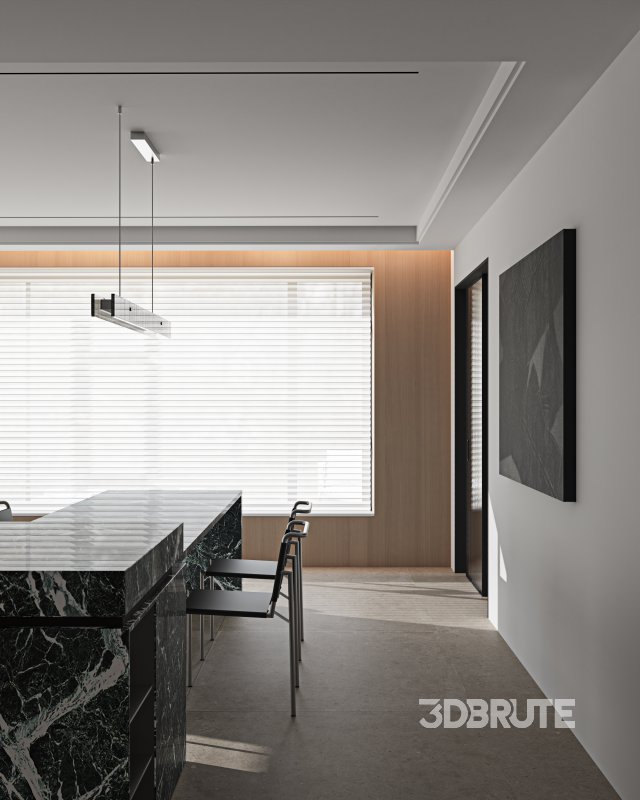 Modern living and dining room Image 3