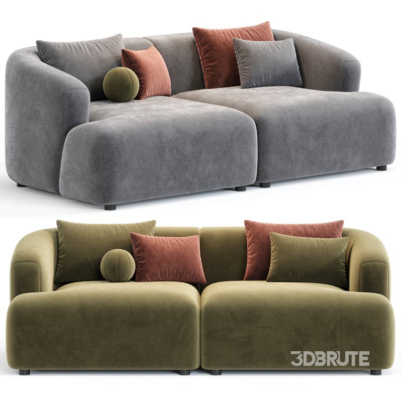 Sofia 2 Plazas Sofa By Westwing Image 4