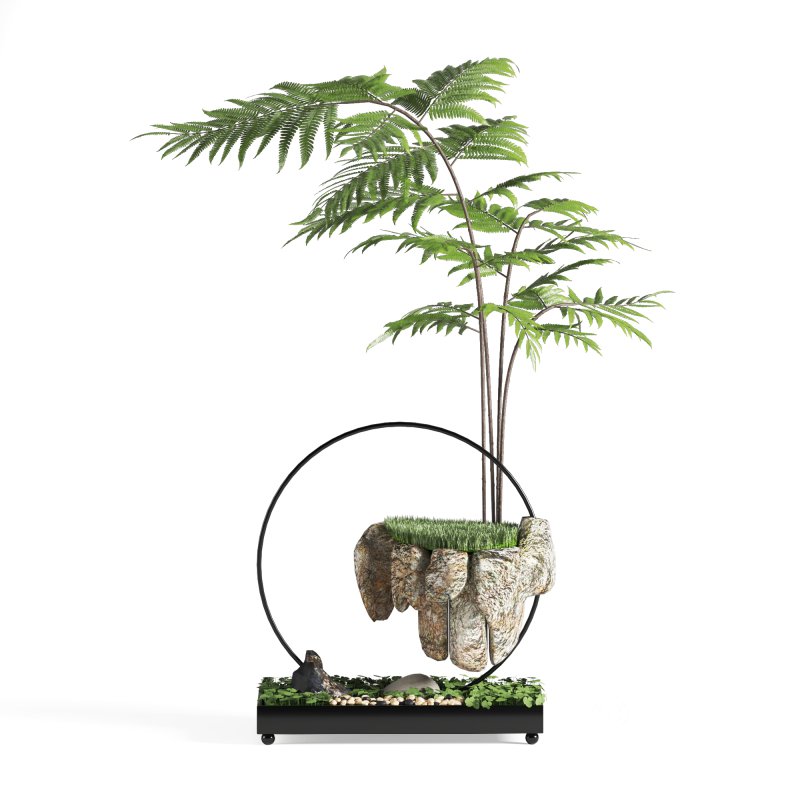 Decorative Frame Light Greenery Image 4