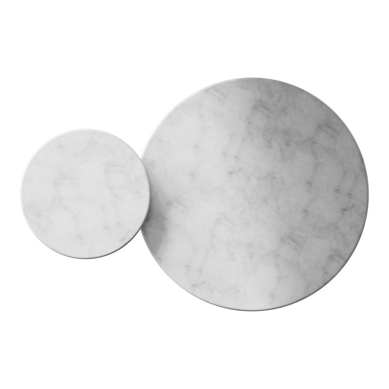 Zafar Nested Marble Coffee Table Image 9