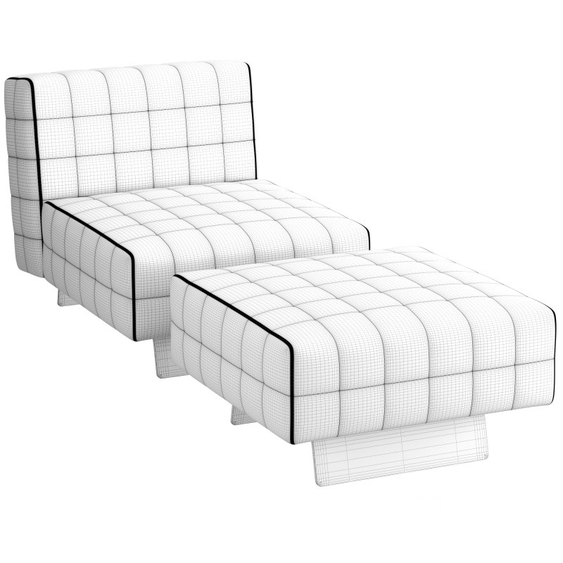 Minotti Twiggy Armchair and Bench Image 7