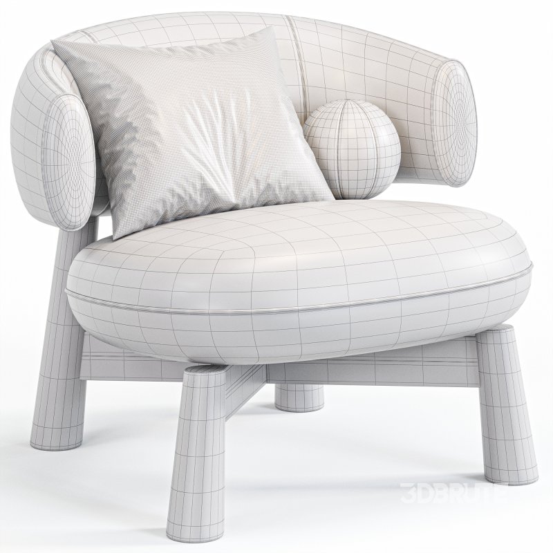 Olaf Armchair By Baxter Image 7