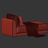Gather Deep Right Arm Chaise - Thumbnail 4