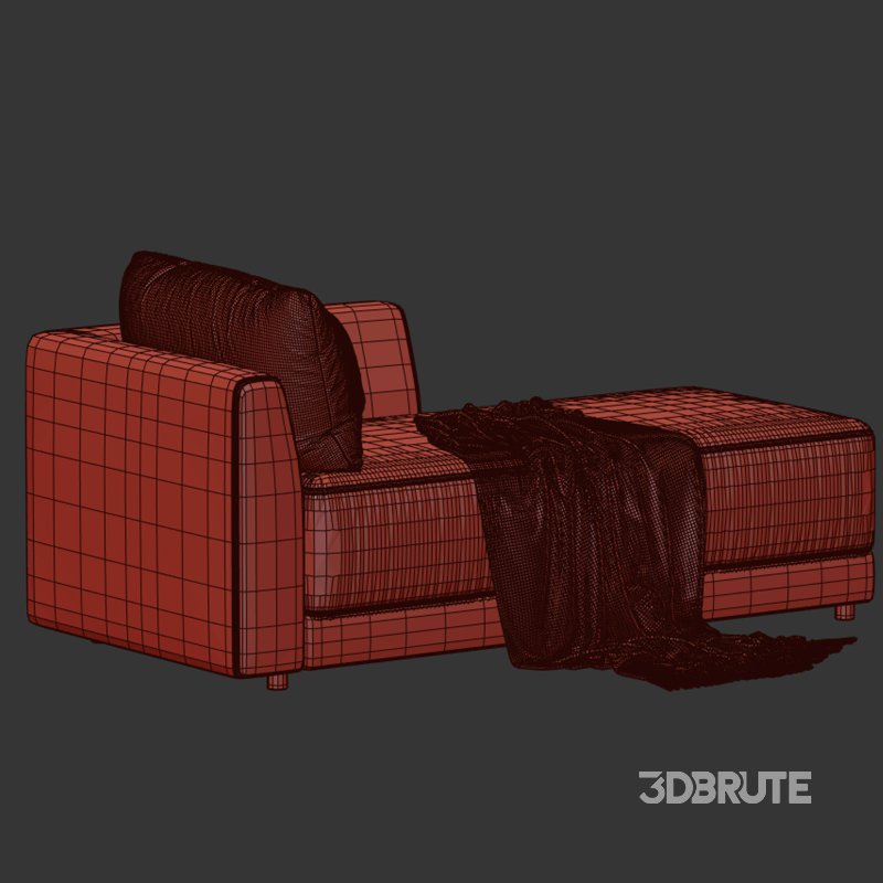 Gather Deep Right Arm Chaise Image 4