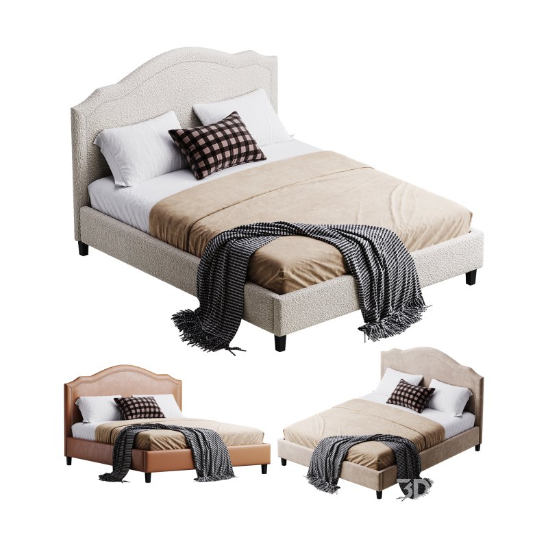 Cassis Upholstered bed Image 2