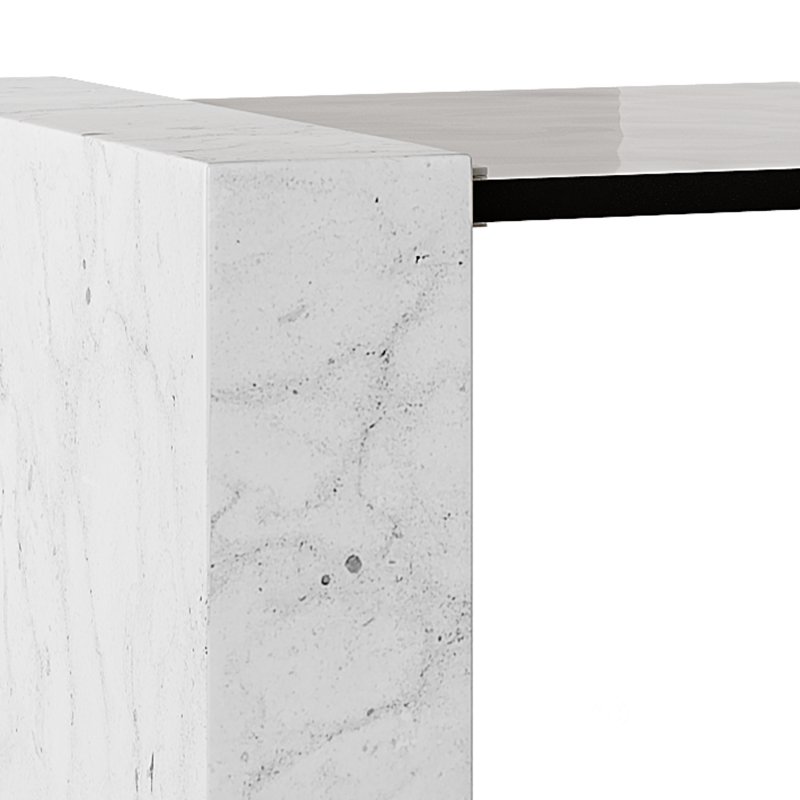 Creative Marble Side Table – Glass Image 13