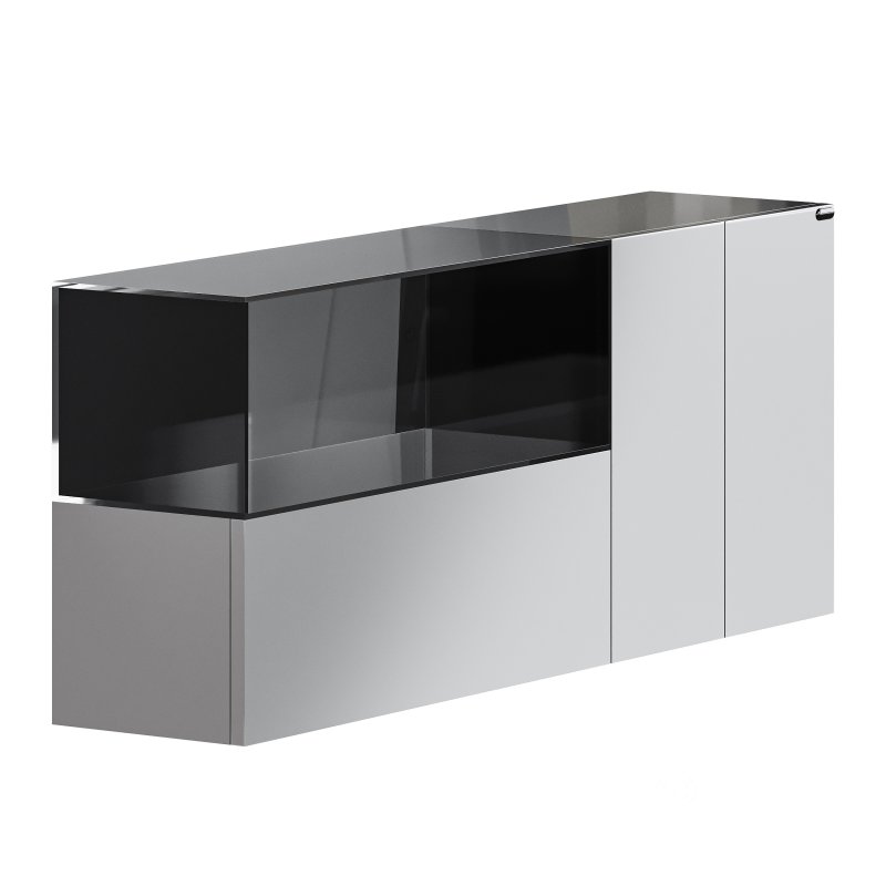 36e8 Glass Sideboard 01 Image 6