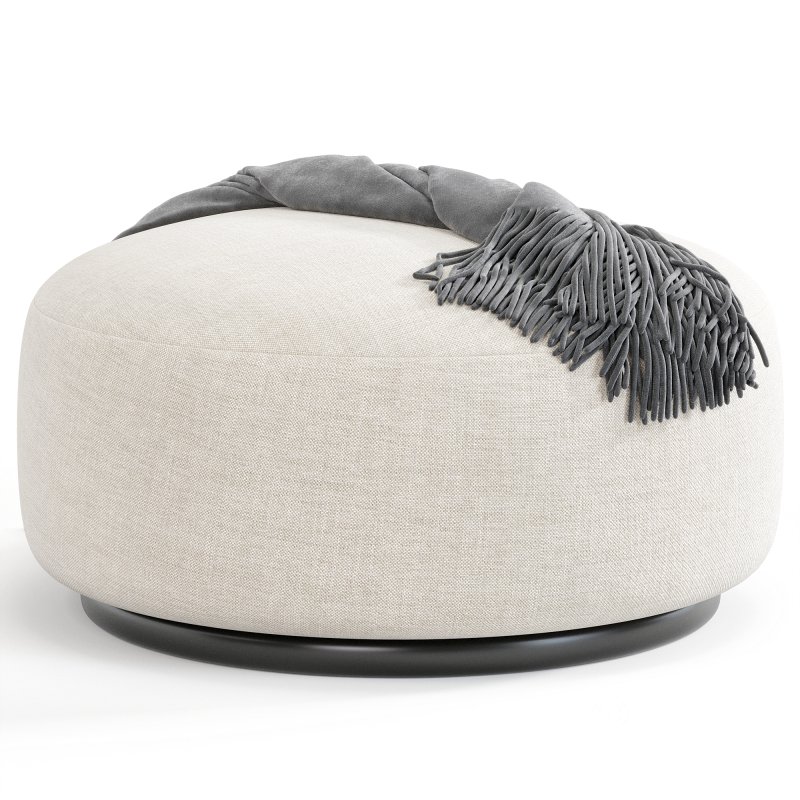 K Waiting Ottoman Chenille By Spacefurniture Image 3