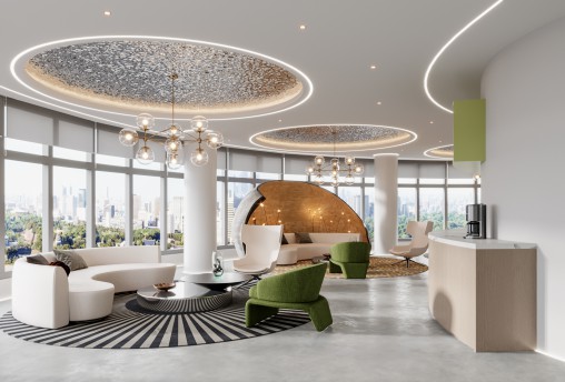 Reception lobby