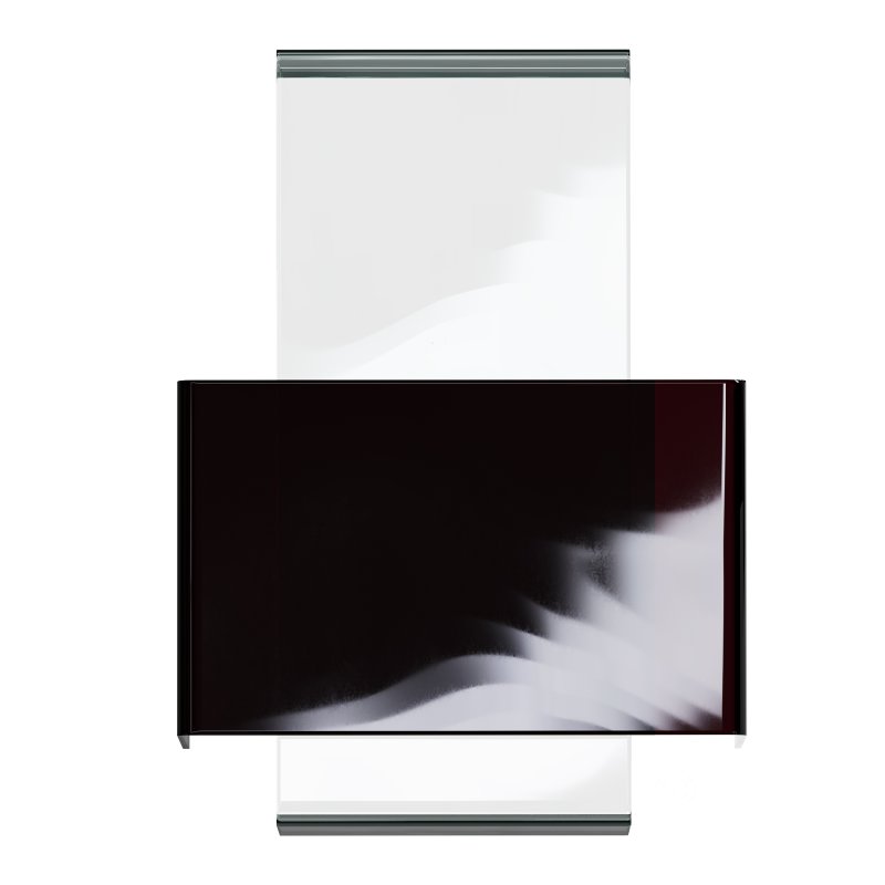 Table Basse 110 X 50 Cm Verre BURANO Image 7