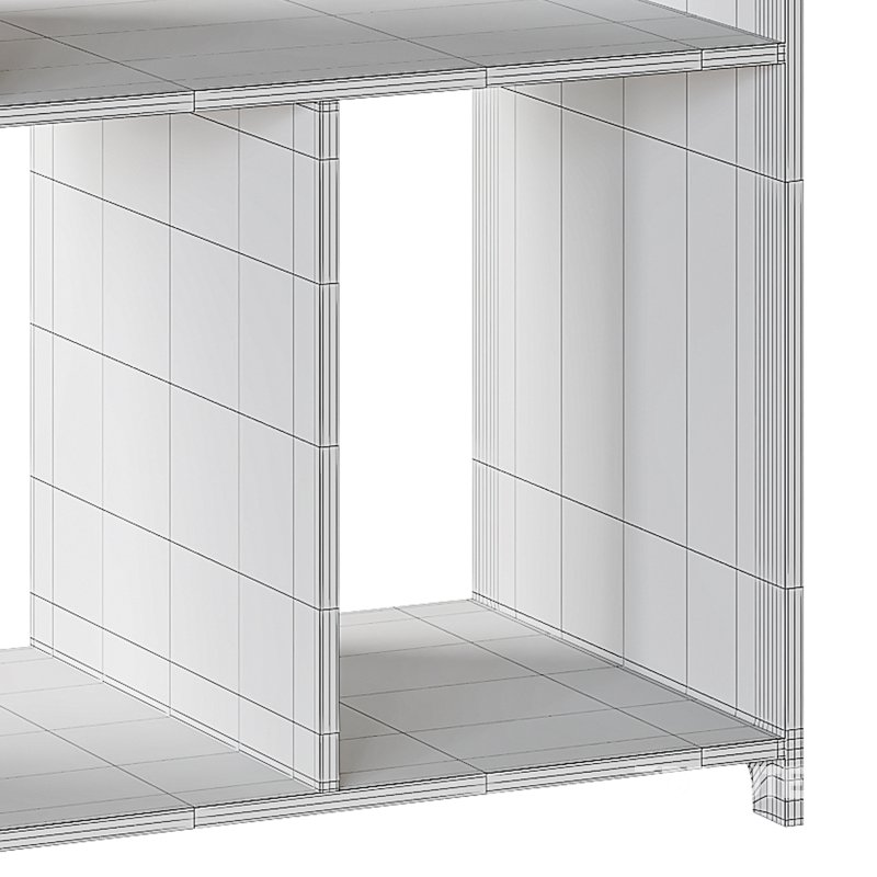 Modern Side Table – 4 Compartments Image 15