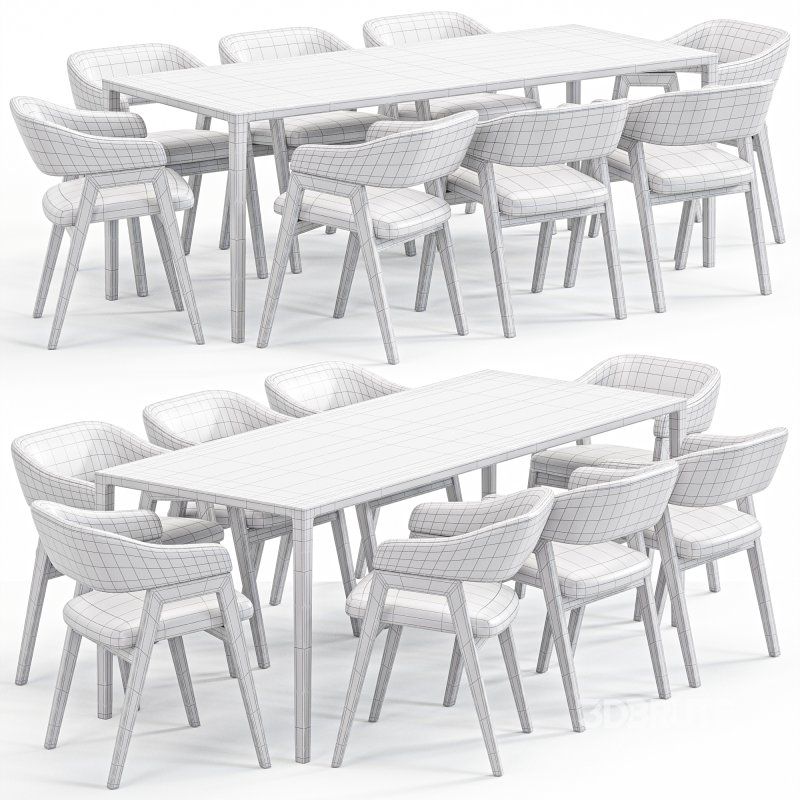 Chelsea Chair Lisbon Table By Deephouse Image 7