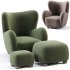 Lounge Chair With Ottomans By Vintage - Thumbnail 4