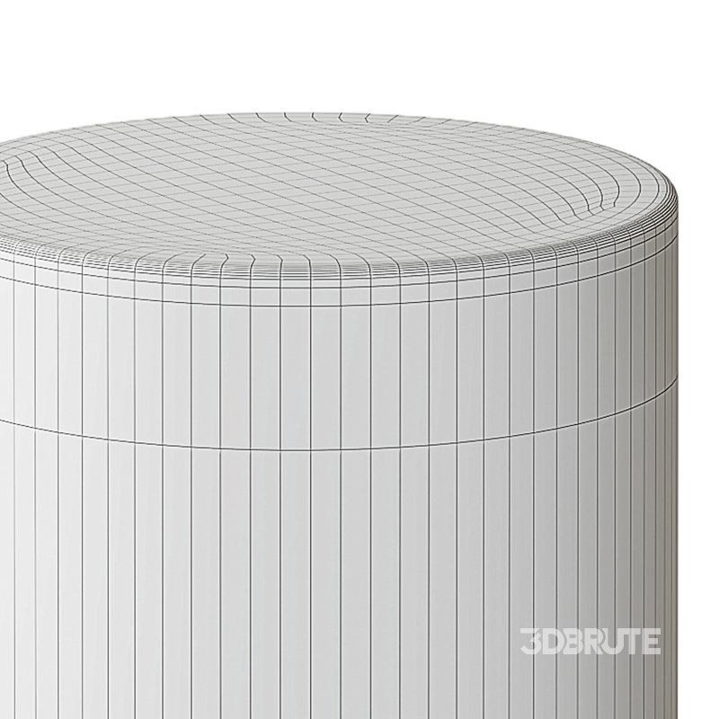 Frosted Gradient Side Table – Acrylic Image 15