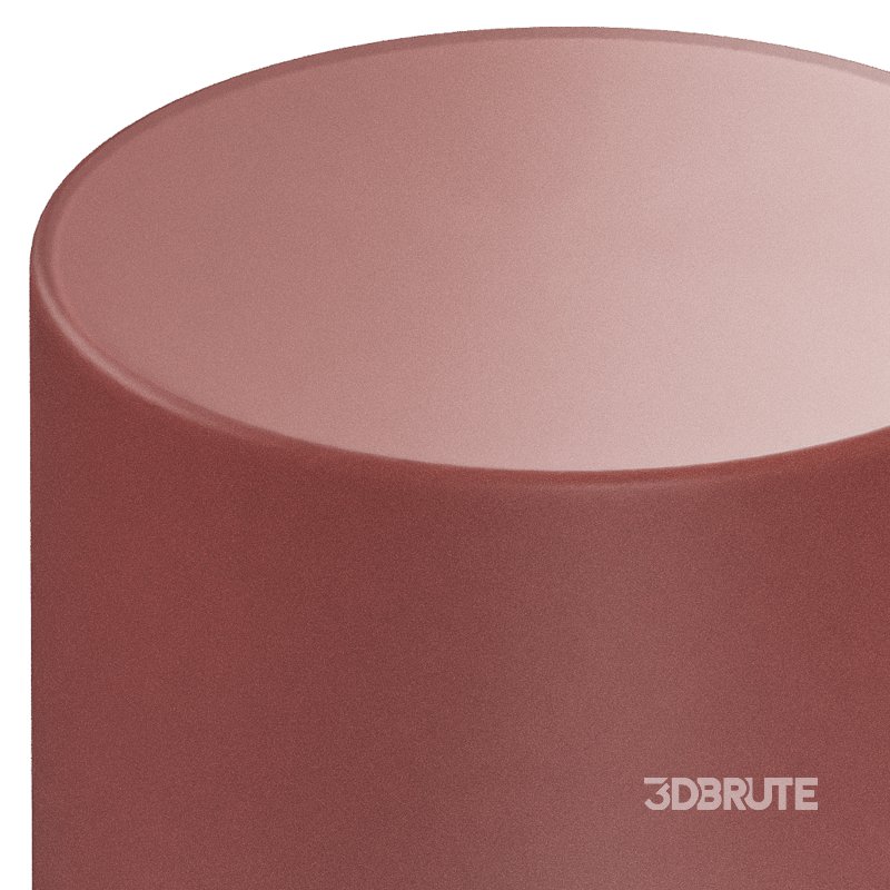 Frosted Gradient Side Table – Acrylic Image 11