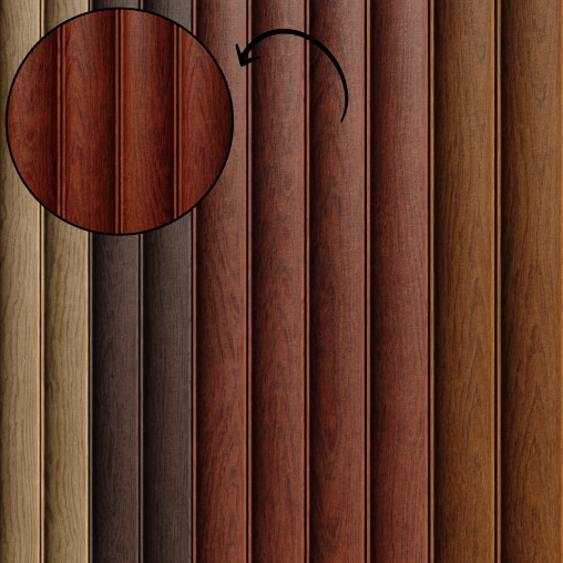 Wood Panel Wall Tile 01 (Seamless)
