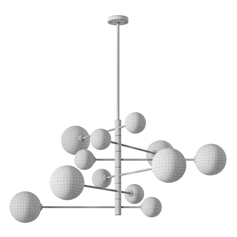 Chandelier Argento L Image 14