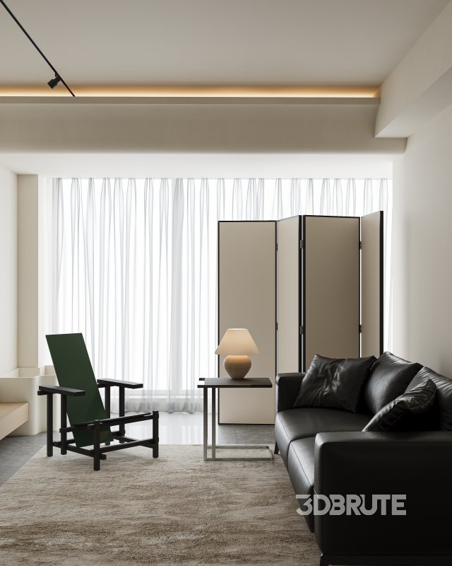 Modern living and dining room Image 9