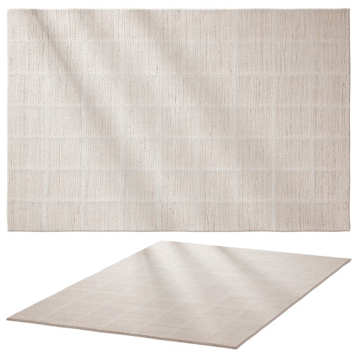 Lumini Grid Performance Wool Rug