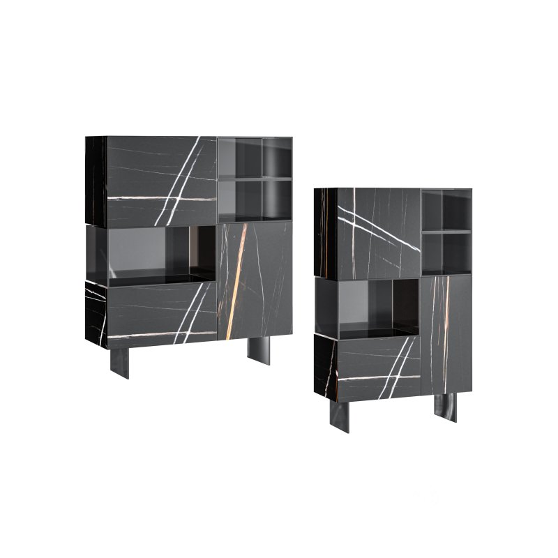 36e8 Glass Sideboard 02 Image 1