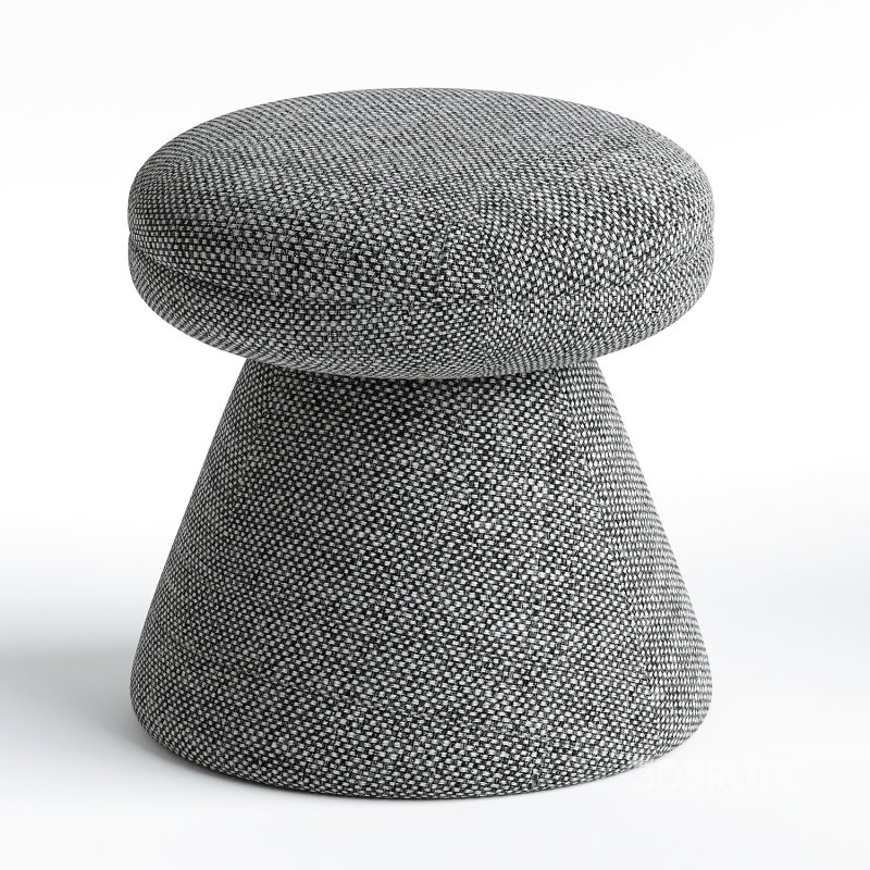 Paxson Boucle Ottoman Image 4