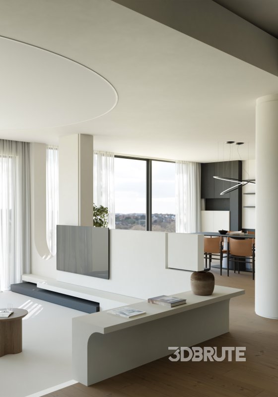 living room dining room Image 9