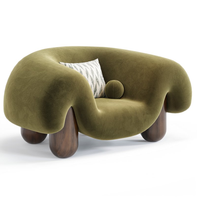 Lamb Armchair By Numo Image 4